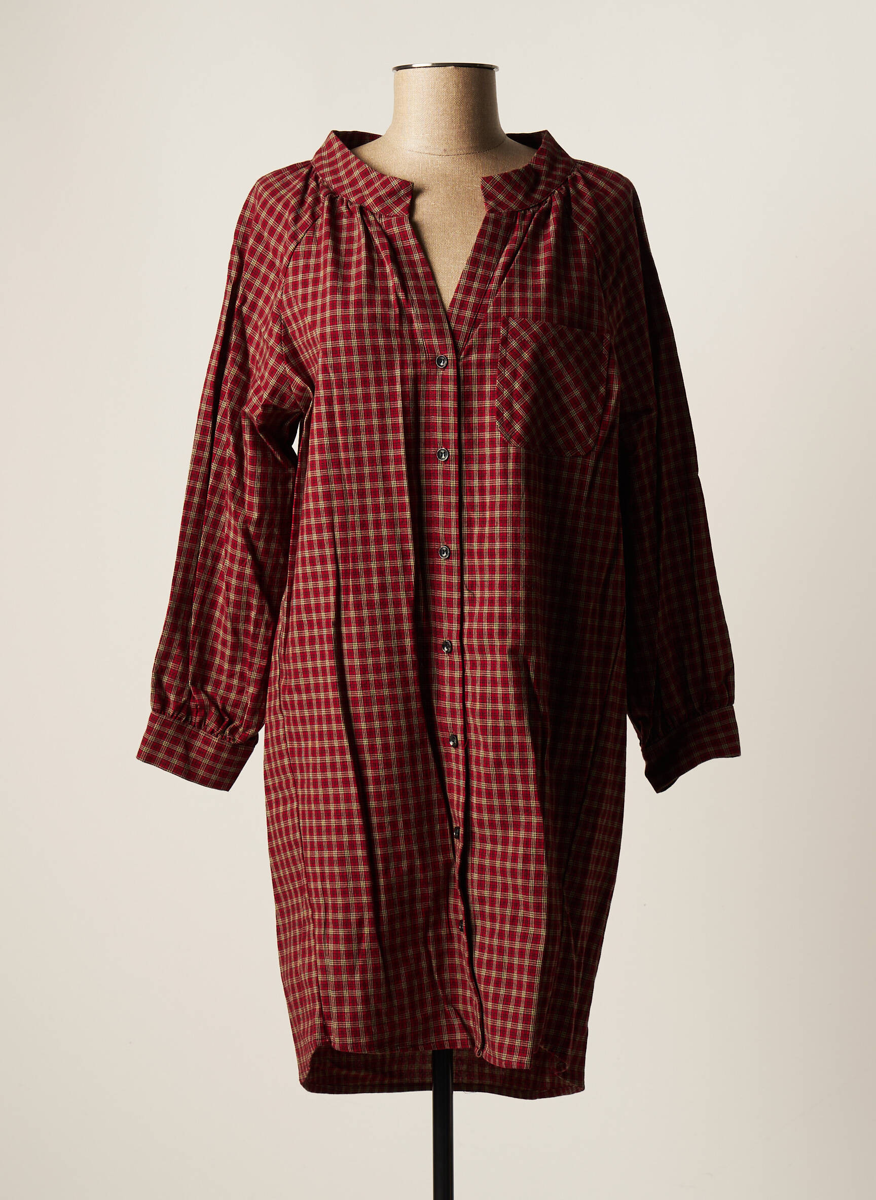 See U Soon Robes Mi Longues Femme couleur rouge