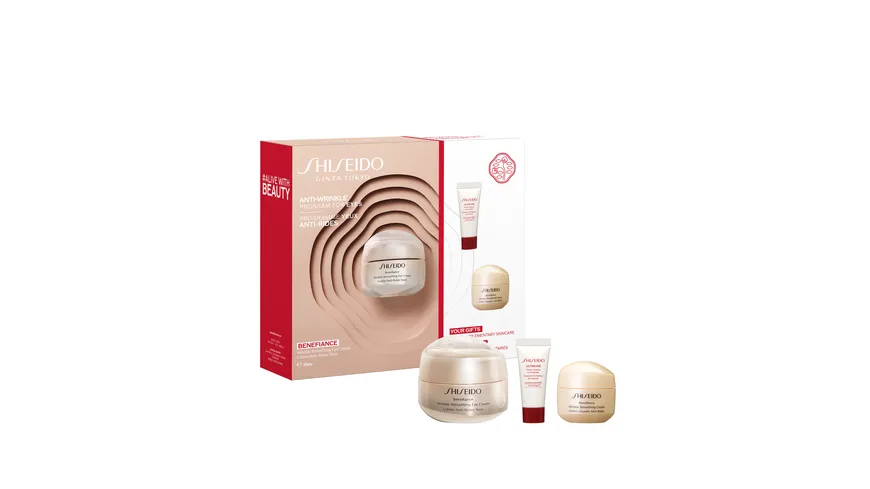 SHISEIDO Benefiance Anti-Wrinkle Program for eyes Geschenkpackung