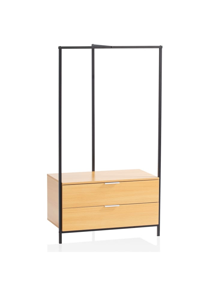 KADIMA DESIGN Garderobe Eiche-Dekor 152x85x44 cm Flurgarderobe Modern, günstig kaufen onesize