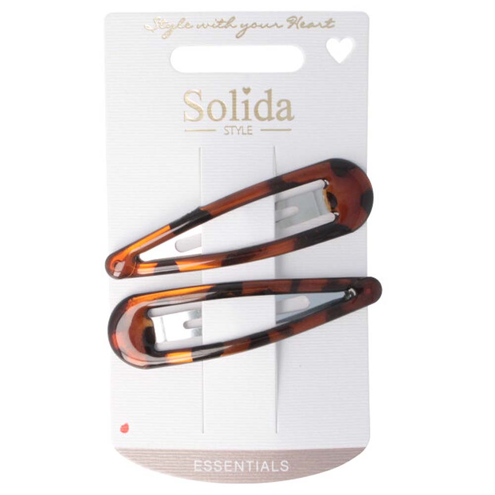 Solida Click-Clack Classic Besch Havanna 2 Stück