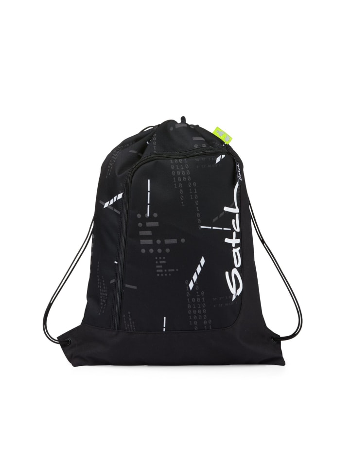 Satch Sportbeutel Ninja Matrix in Schwarz günstig kaufen onesize