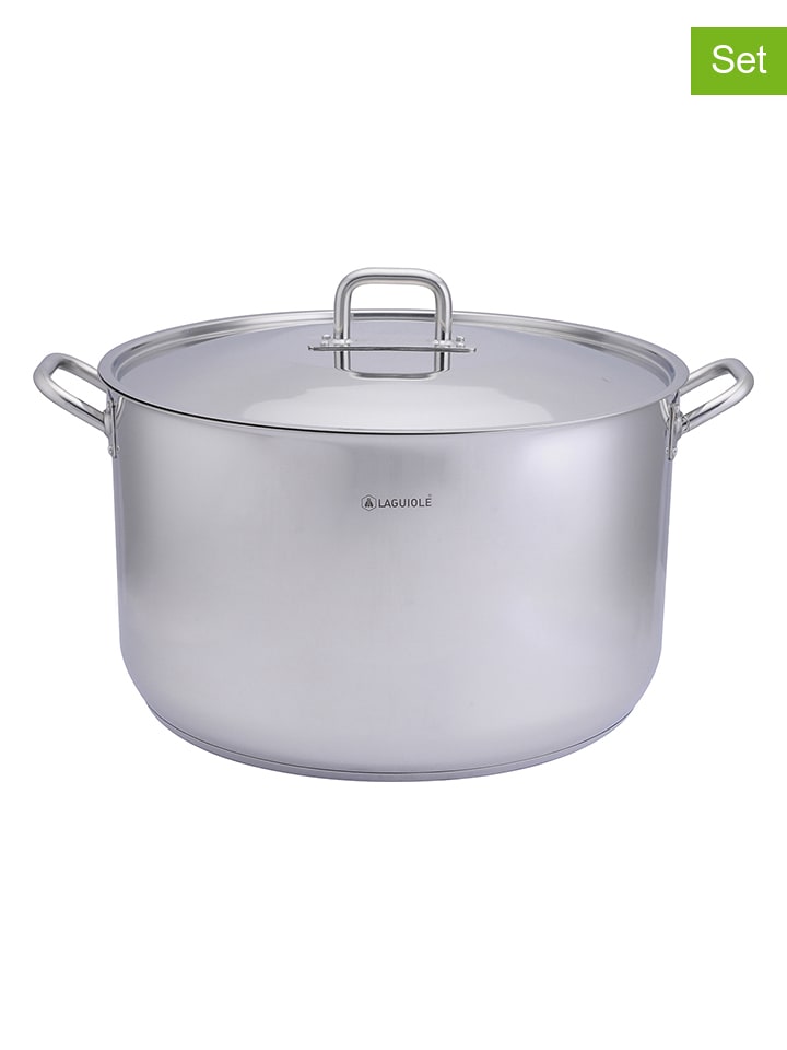 Laguiole 2tlg. Kochtopf in Silber - Ø 50 cm günstig kaufen onesize