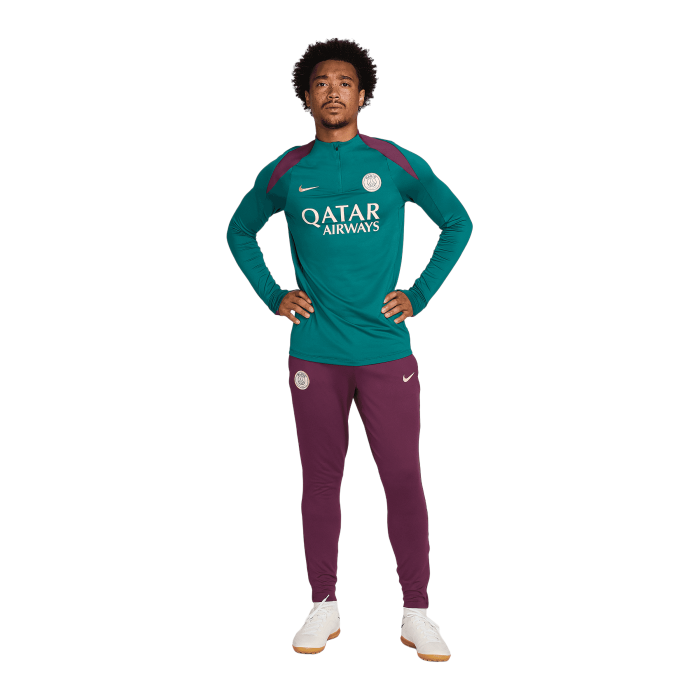 Nike Paris St. Germain Drill Top Grün F382