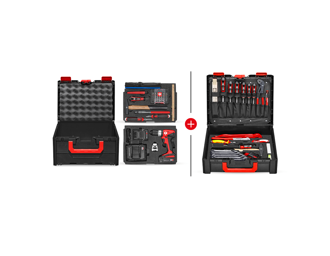 STRAUSSbox Werkzeug-Set 215midi Installation Profi