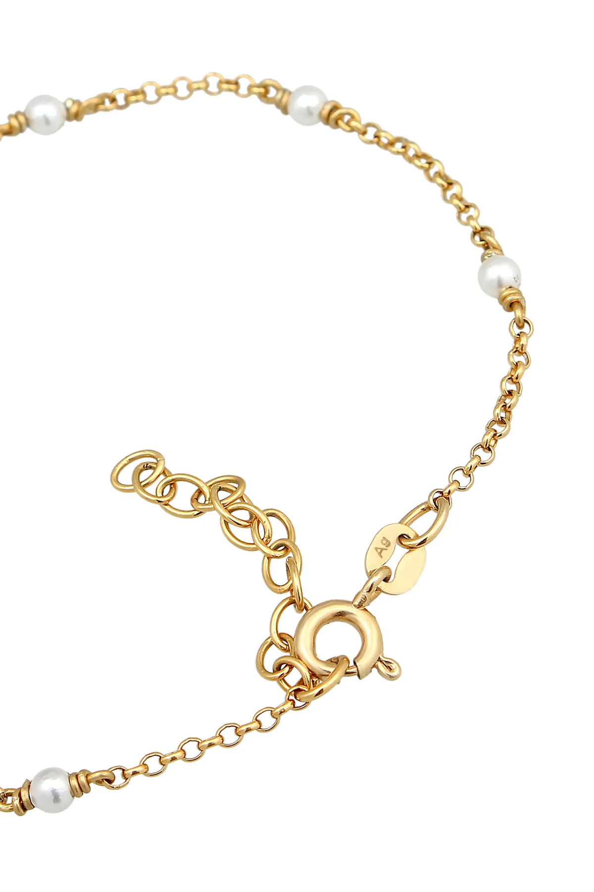 ELLI  Armband Handkette Handkette Muschelkernperlen