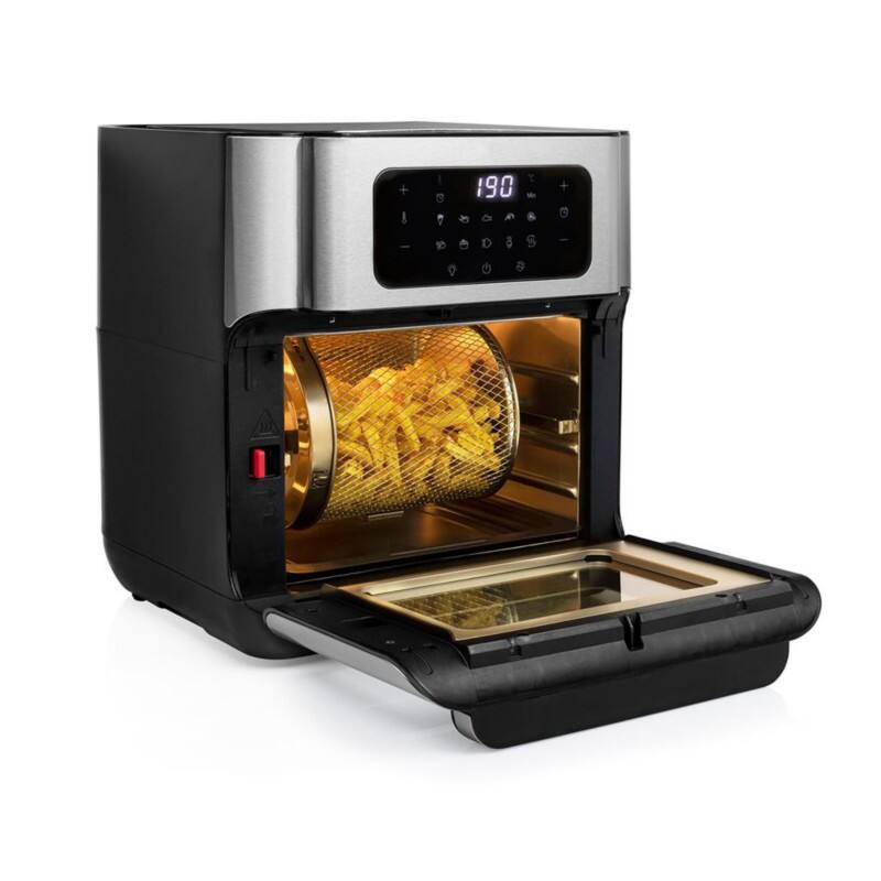 Princess Luft Friteuse Ofen 182065 1500 W Acrylnitril-Butadien-Styrol Schwarz, Grau 10 L