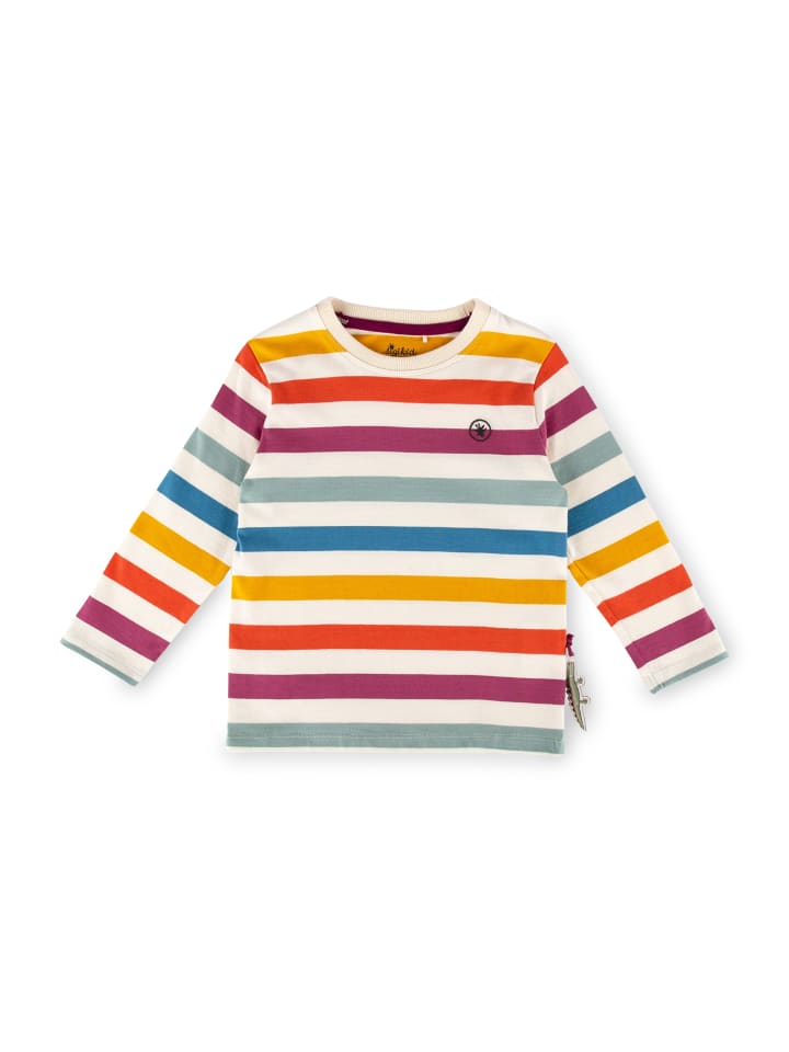 Sigikid Langarmshirt Happy Crocodile in ecru günstig kaufen