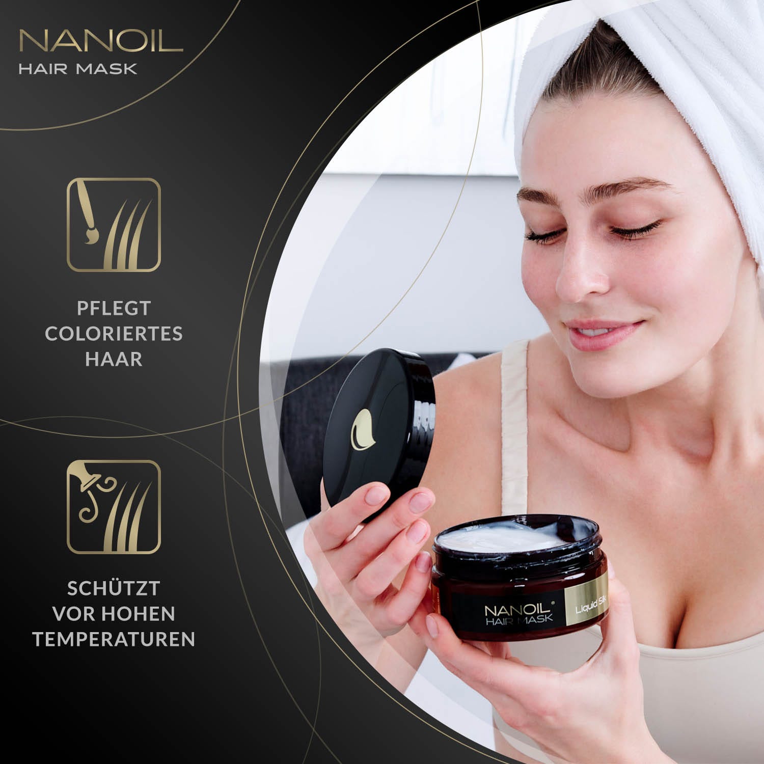 Nanoil Liquid Silk Hair Mask 300 ml