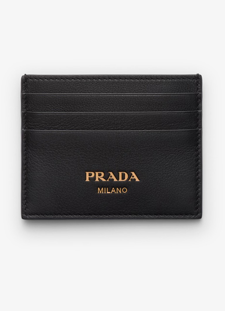 Prada Suport pentru carduri din piele