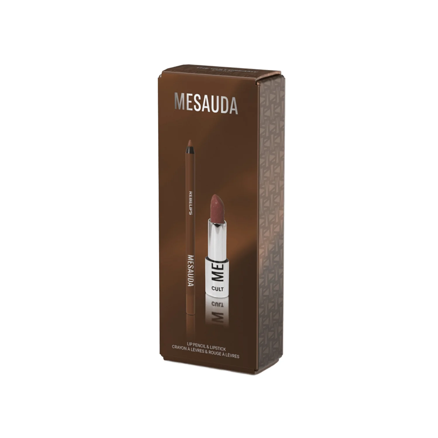 Labbra Cult Creamy Lip Kit - Cofanetto Make Up, Rossetto brillante, Matita labbra