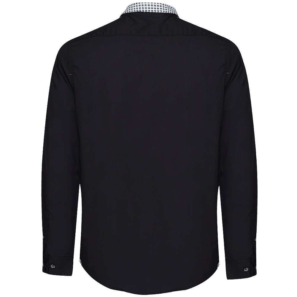 Process Black Jeffery Herren Casual Hemd MSH-PB69JEFFERY BLACK