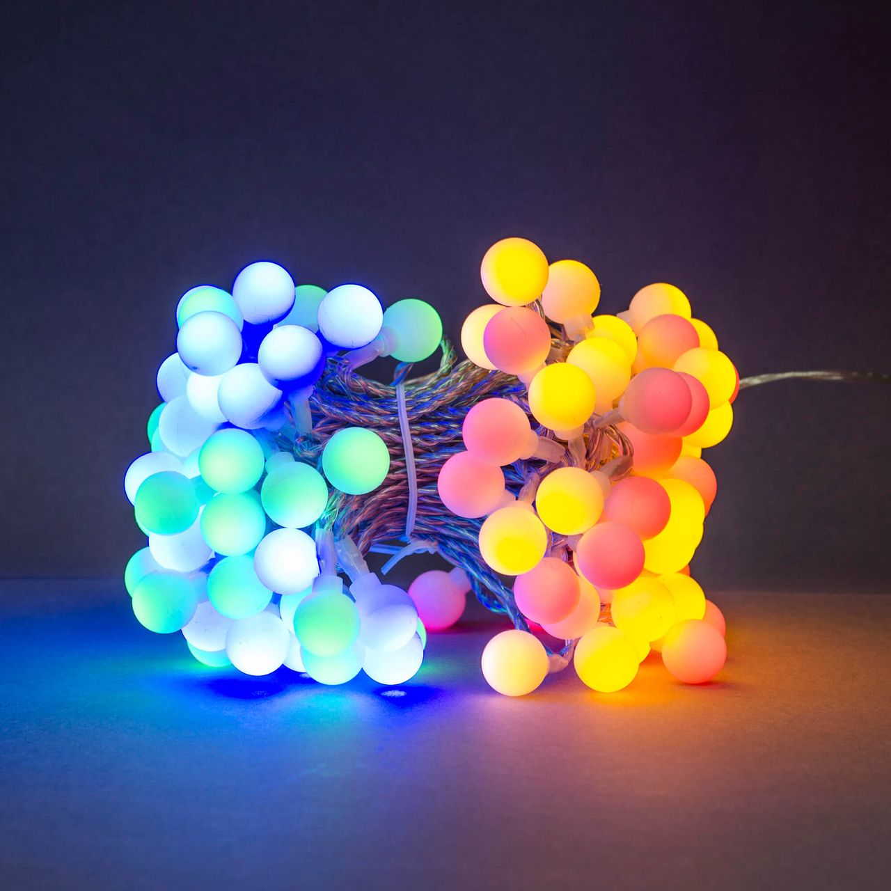 X4-Life X4-LIFE LED Kugeln Lichterkette RGB