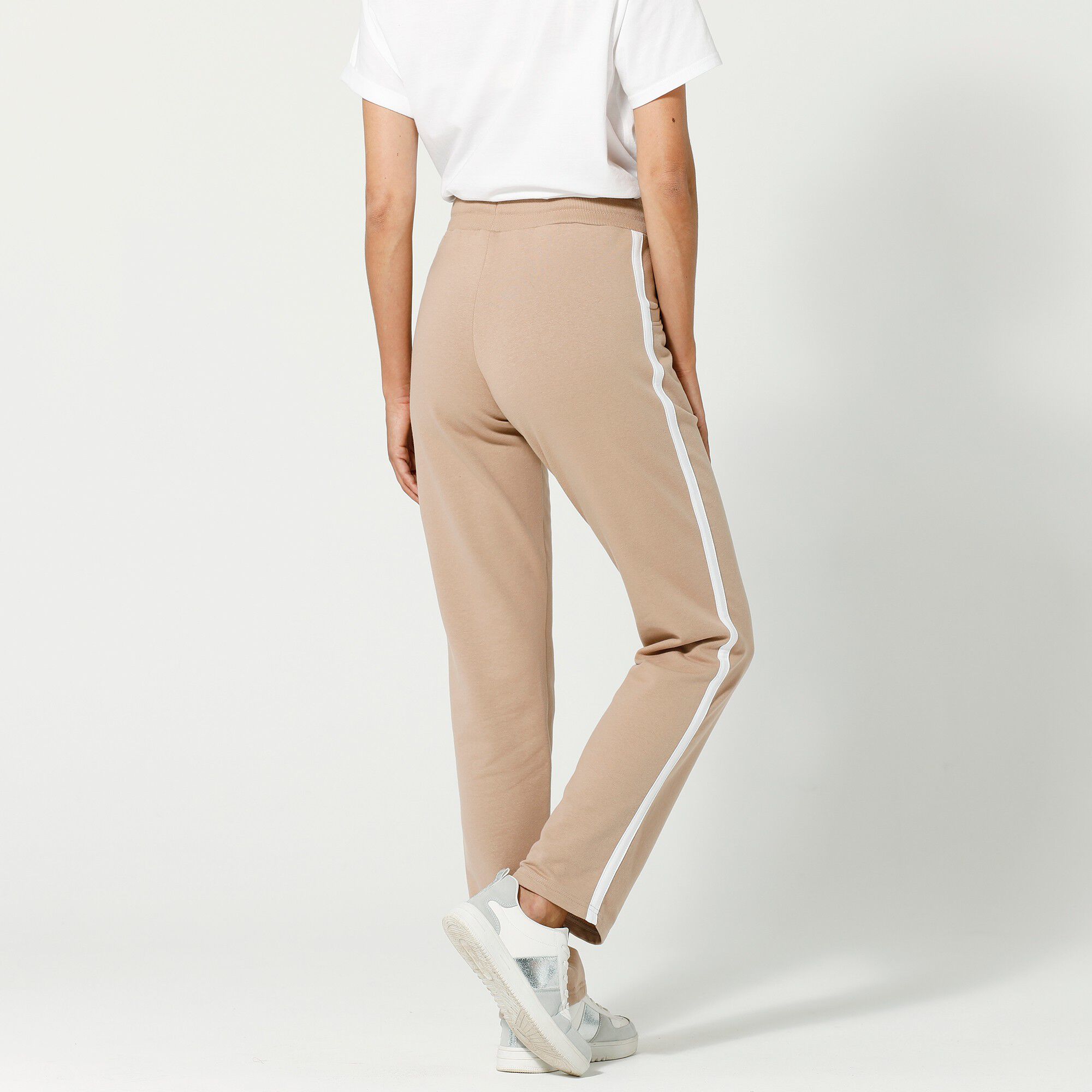 Pantalon jogging bicolore