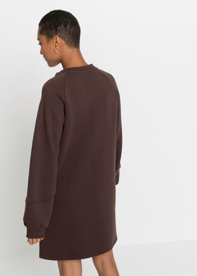 Sweatkleid mit Raglanärmel