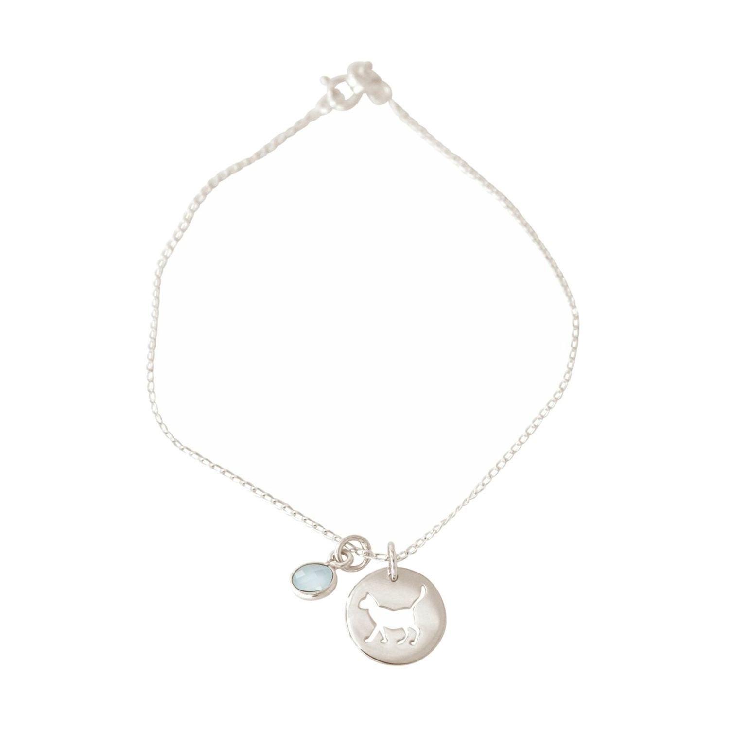 Armband 'KATZE Chalcedon'
