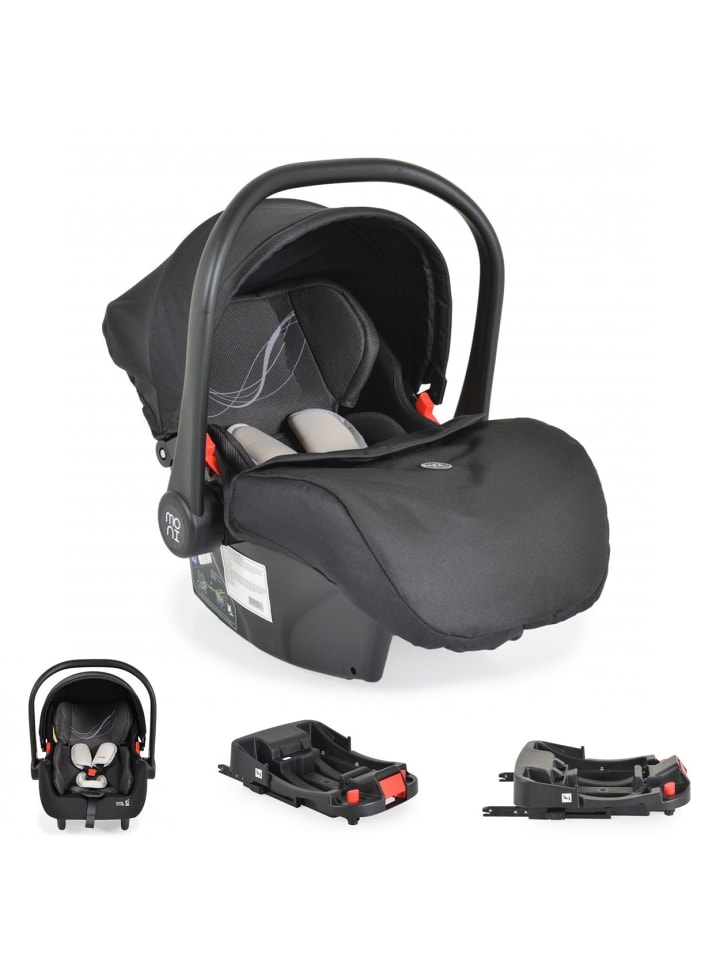 Moni Babyschale Multi Set in schwarz günstig kaufen onesize