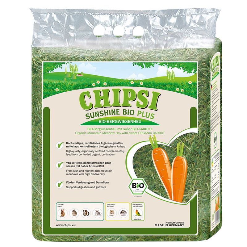 Chipsi Sunshine Bio Plus Bergwiesenheu zu TOP-Preisen | bitiba %