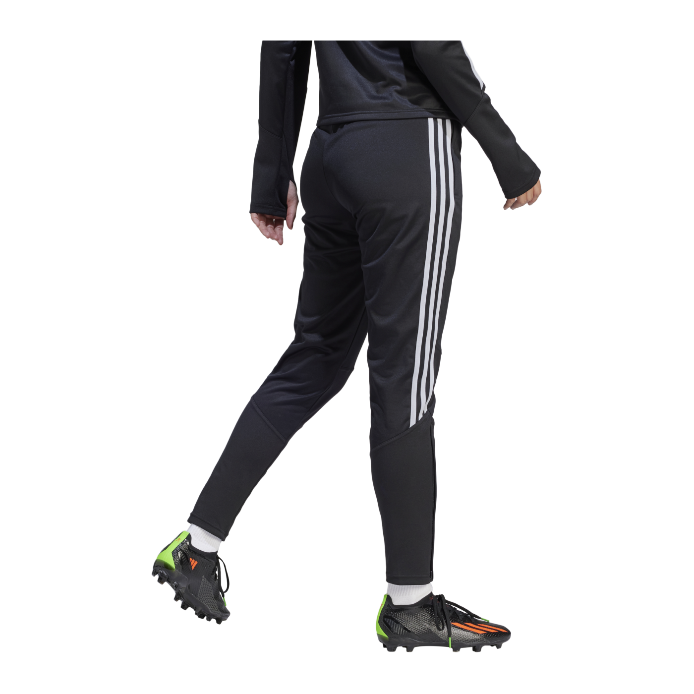 adidas Tiro 23 CB Hose Damen Schwarz Weiss