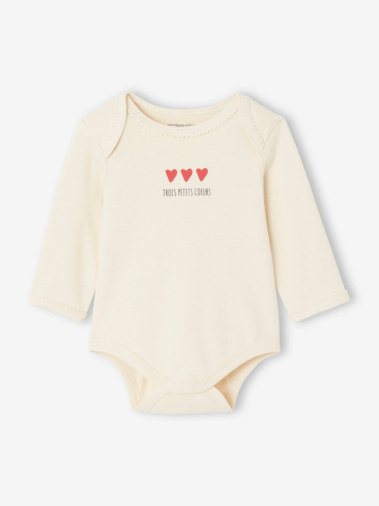 Vertbaudet Bio-Kollektion: 5er-Pack Baby Schlupfbodys Oeko-Tex - nachtblau