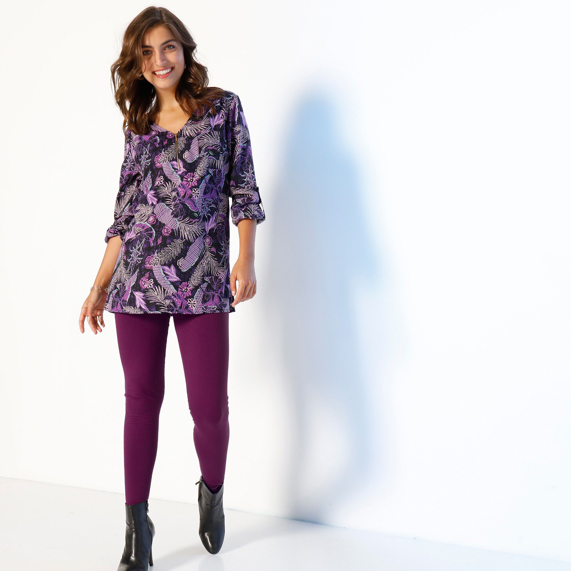 Legging taille élastiquée