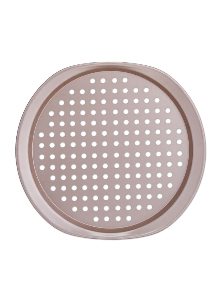 relaxdays 2 x Pizzablech in Braun - ∅ 29,5 cm günstig kaufen onesize