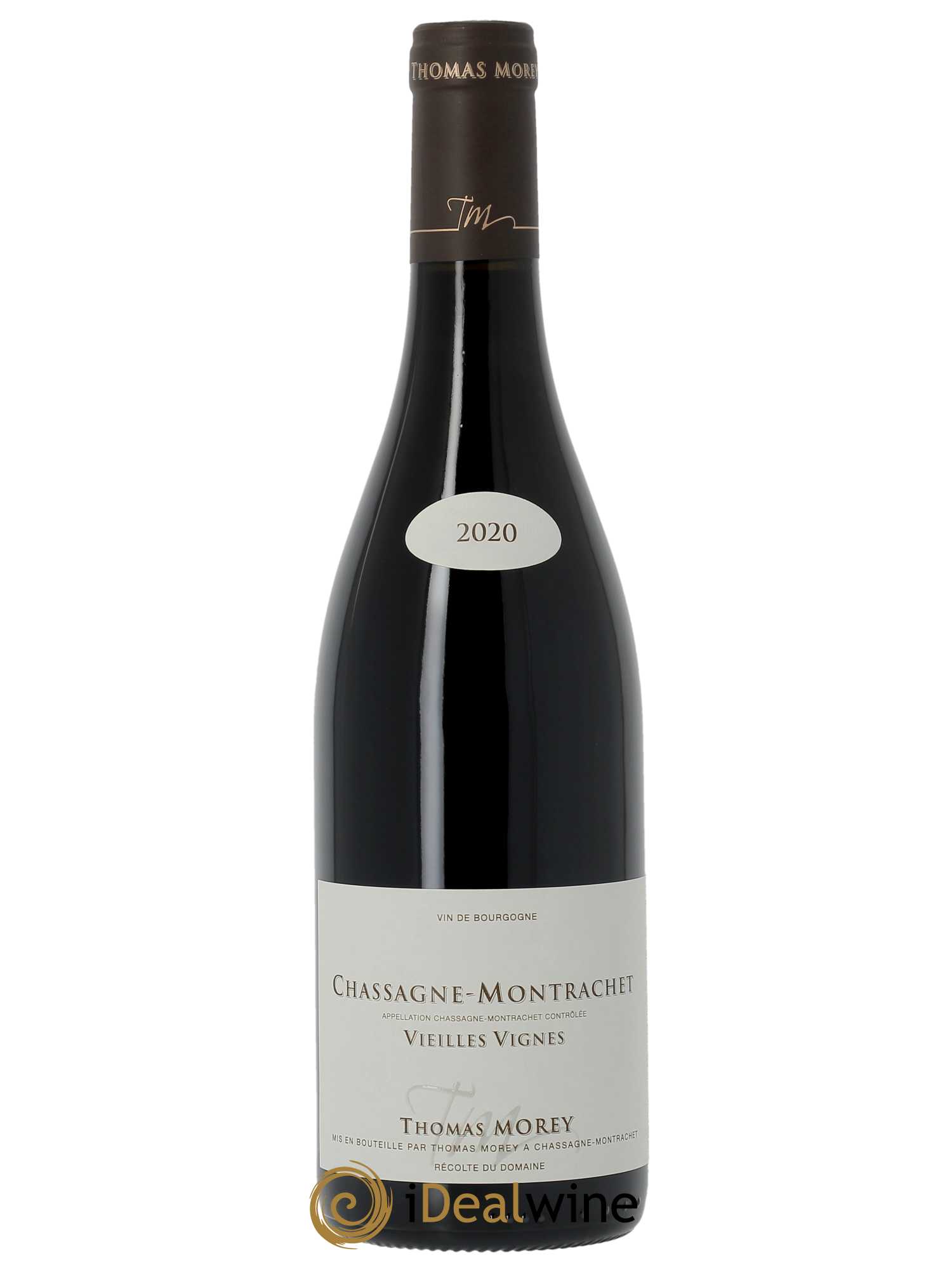 Chassagne-Montrachet Vieilles Vignes Thomas Morey  2020 - Lot de 1 Bouteille
