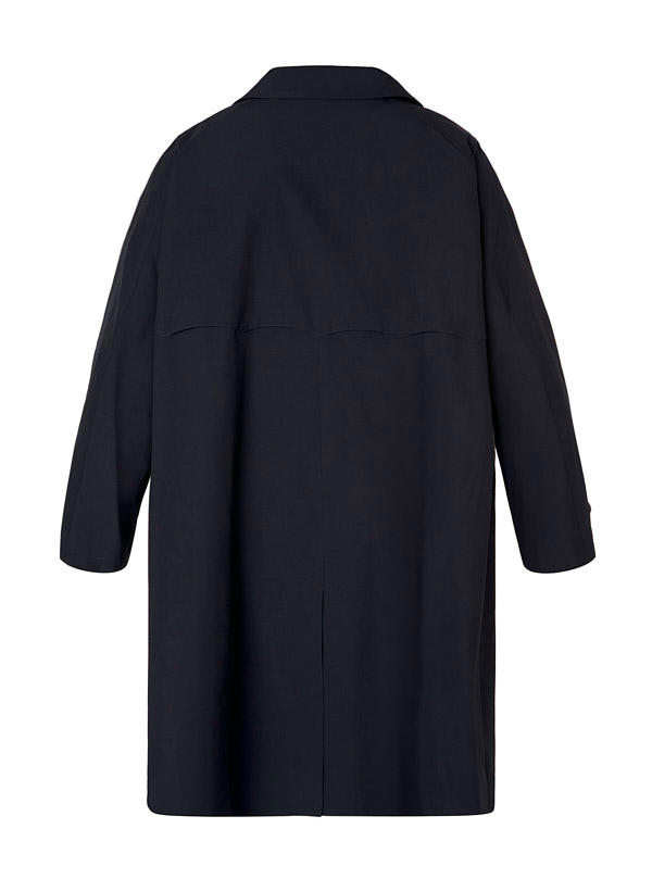 Baracuta, Mantel Paul, Oversized Fit, Baumwoll-Stretch wasserabweisend, dark navy