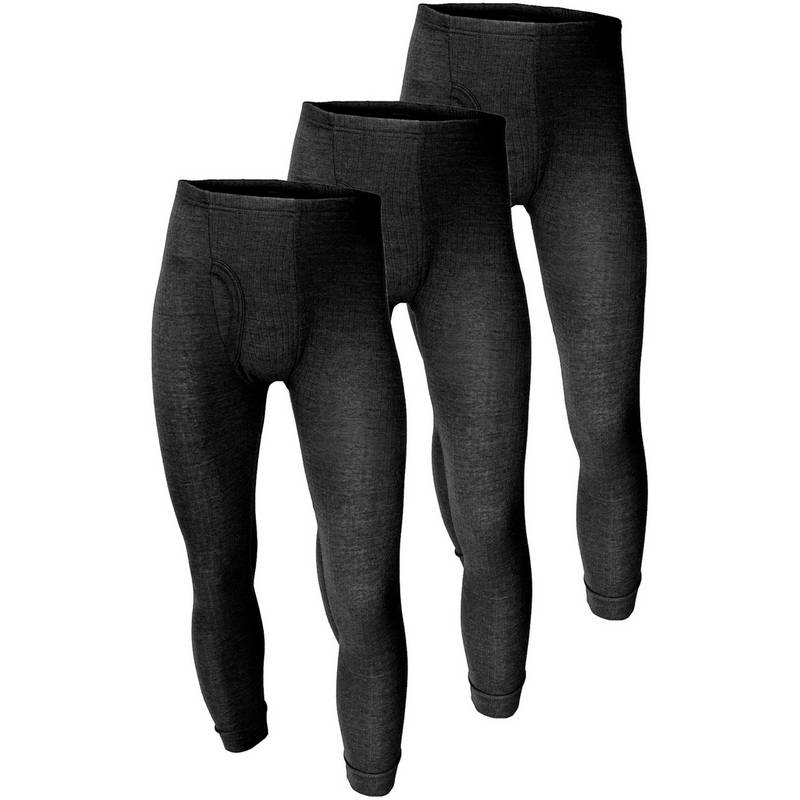 Black Snake 3 Pack Thermo Hosen Cushy Funktionsunterhose Herren