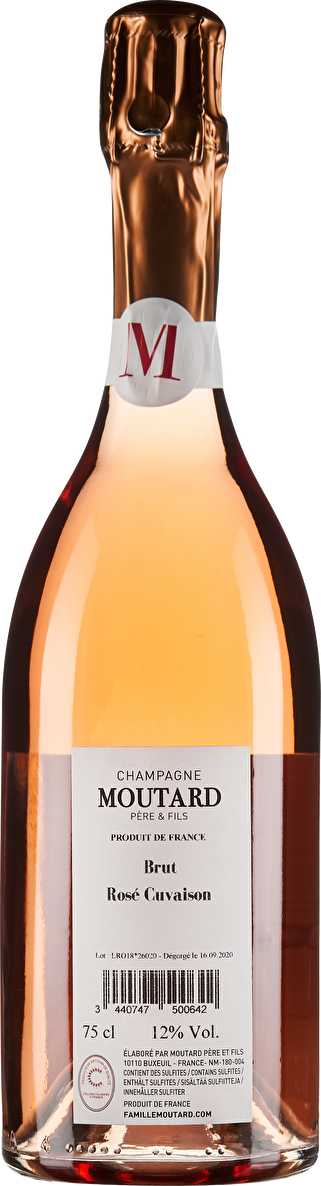 Moutard Champagne Brut Rosé de Cuvaison
