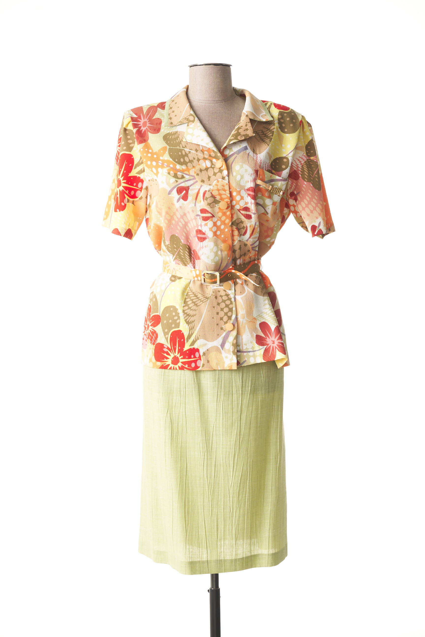 Impulsion Ensembles Robe Femme couleur vert