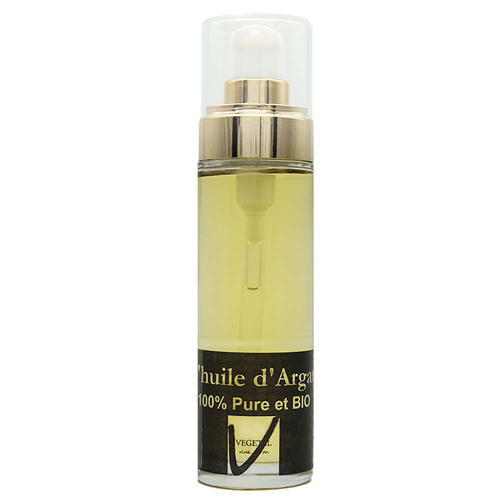 vegetal viva derm Huile d'ARGAN BIO 100% pure et BIO visage corps cheveux