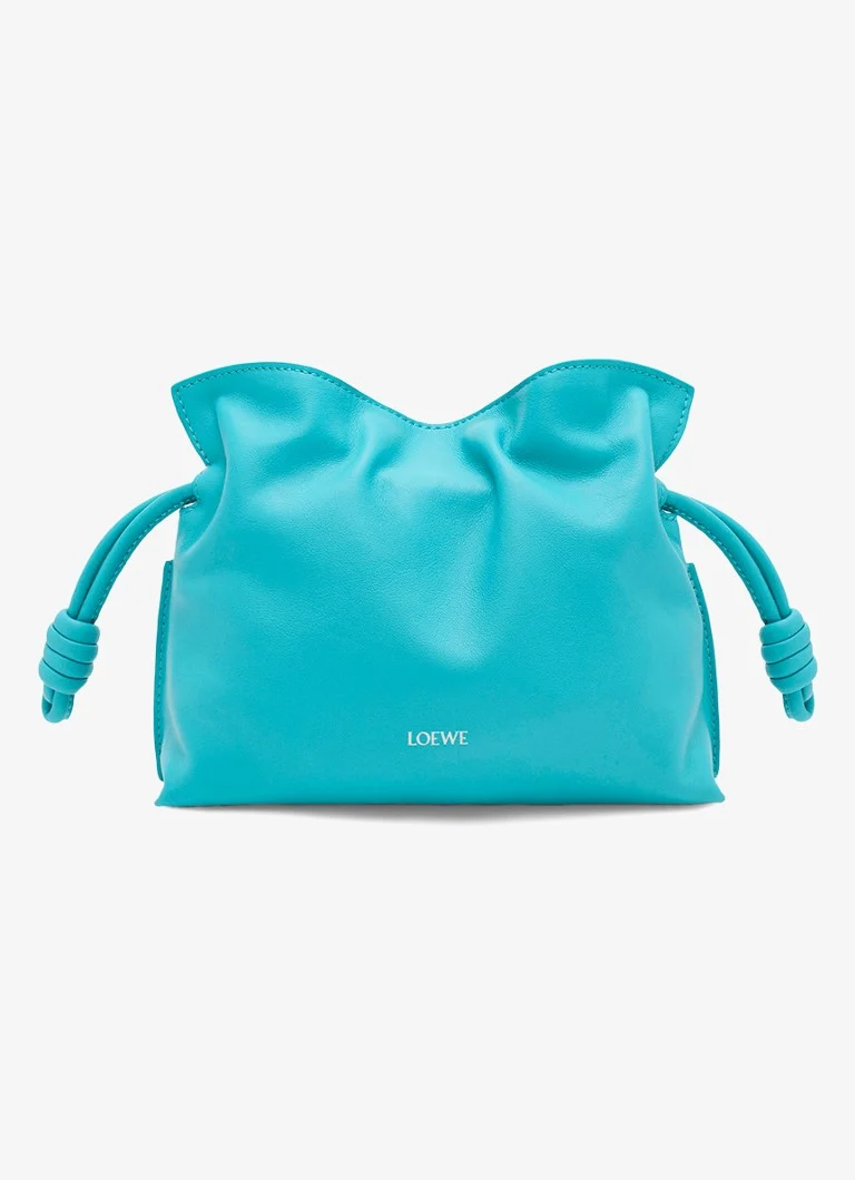 LOEWE Flamenco Mini sajūga soma no teļa ādas
