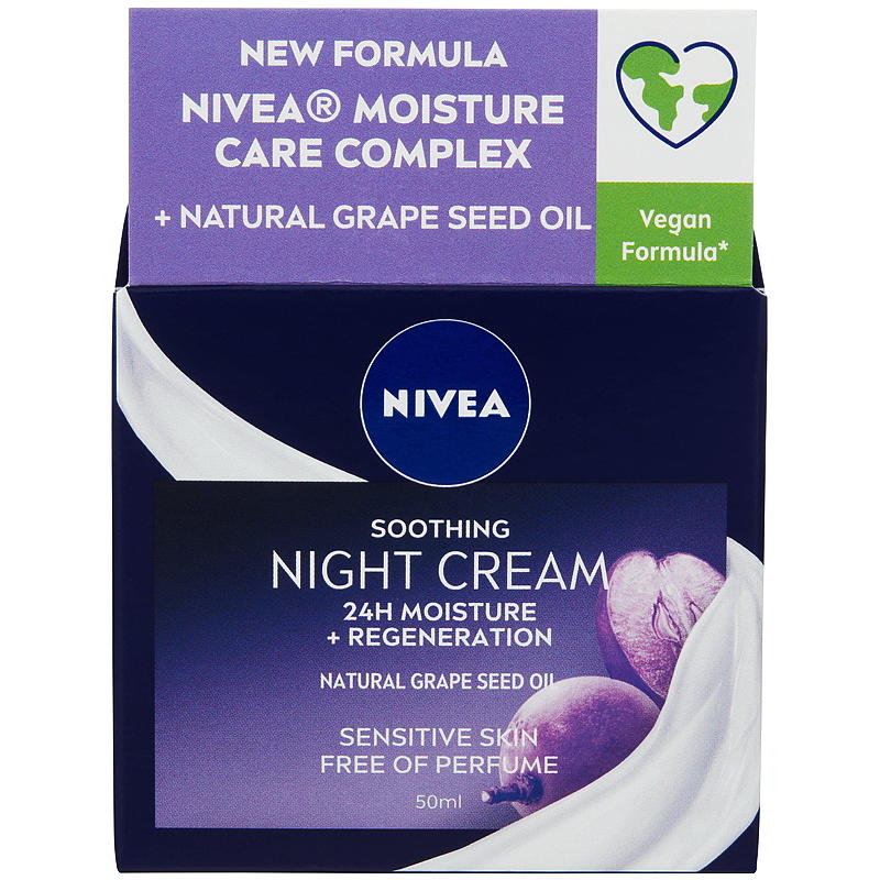 Nivea Nivea nattkrem 50 ml sensitive