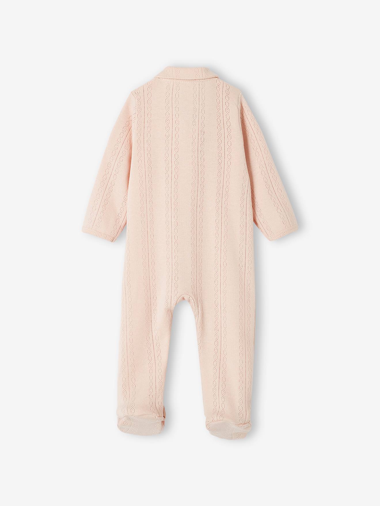 Vertbaudet 2er-Pack Baby Strampler Oeko-Tex - pfirsich