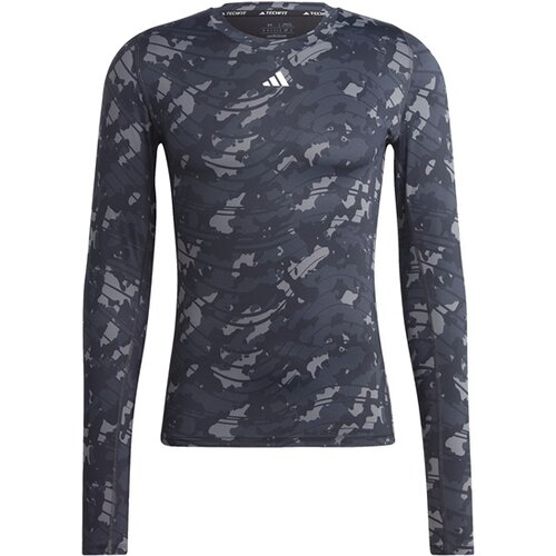 HERREN SHIRT TECHFIT ALLOVER PRINT TRAINING