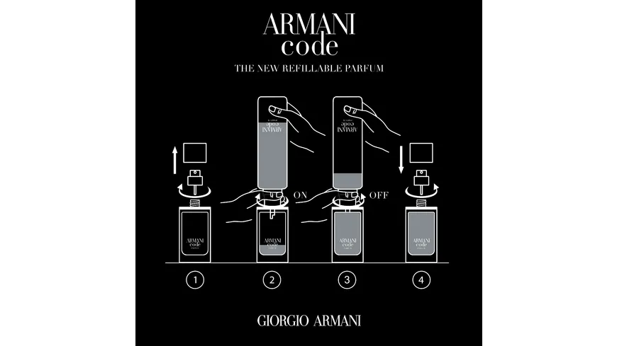 GIORGIO ARMANI Code Parfum Nachfüllung 150 ml
