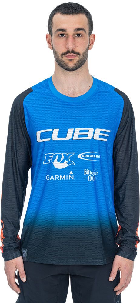 Cube Vertex x Actionteam - MTB Langarmtrikot kaufen | Bike-Discount