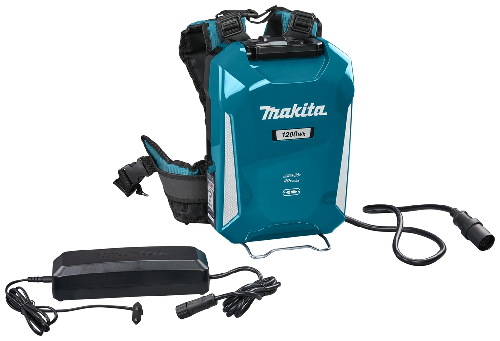 Makita Tillbehör NLBPDC1200A02 PDC1200 Ryggsäcksbatteristation 36V 33.5Ah Li-jon