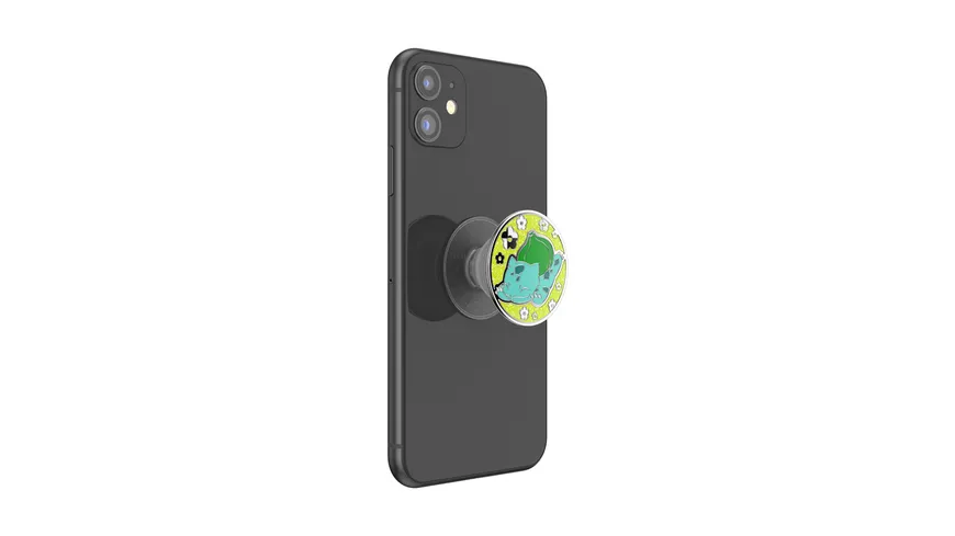 PopGrip - ausziehbarer Handy-Griff Handyhalter - Pokémon Enamel Bulbasaur