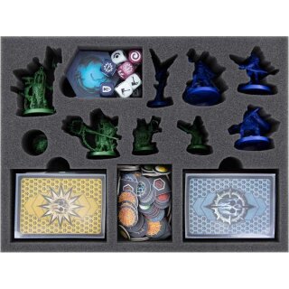 2-teiliges Feldherr Schaumstoff-Set für Warhammer Underworlds: Harrowdeep - Grundspielbox