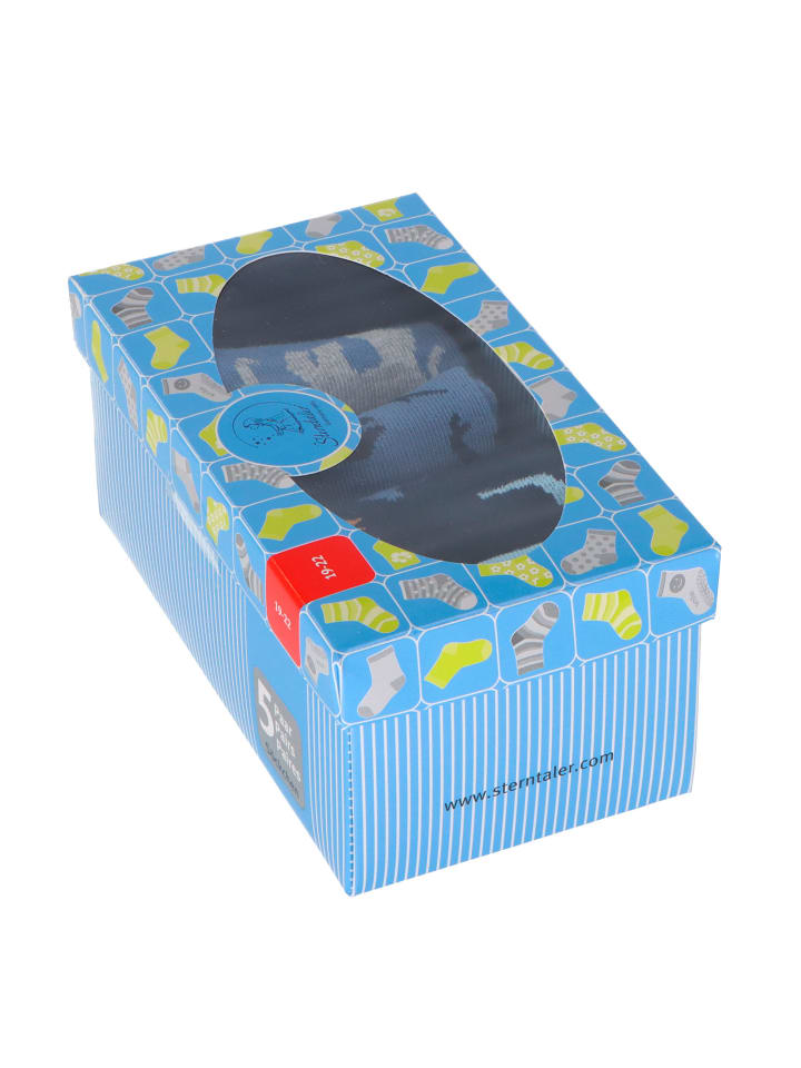 Sterntaler Socken 5er-Box Wildnis in marineblau günstig kaufen 18