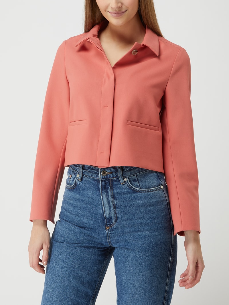 Blazer mit Stretch-Anteil in altrosa