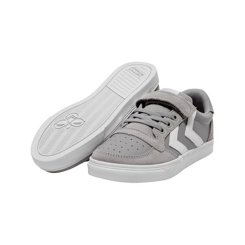 hummel SLIMMER STADIL LEATHER LOW JR Sneaker Kinder