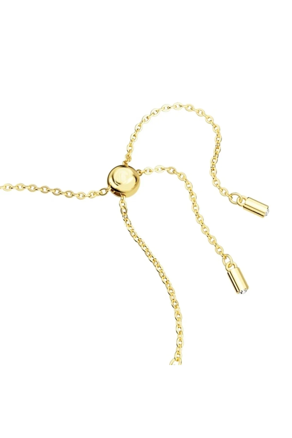 Swarovski  Armband - Goldfarben - Naturstein