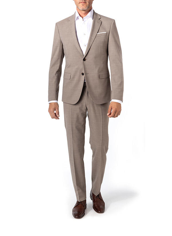 JOOP!, Anzug Herby-Blayr, Slim Fit, Schurwoll-Stretch, greige