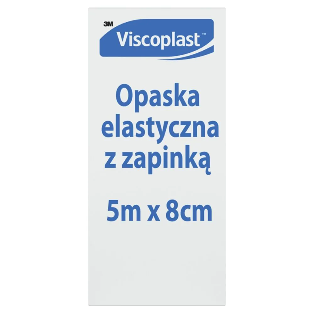 Viscoplast, bandagem elástica com fecho, 5x0,08m