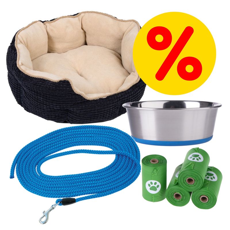 Welpen-Zubehör-Starterpaket zu TOP-Preisen