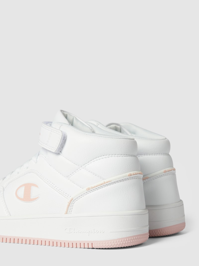 High Top Sneaker mit Label-Details Modell 'REBOUND 2.0 MID' in weiß