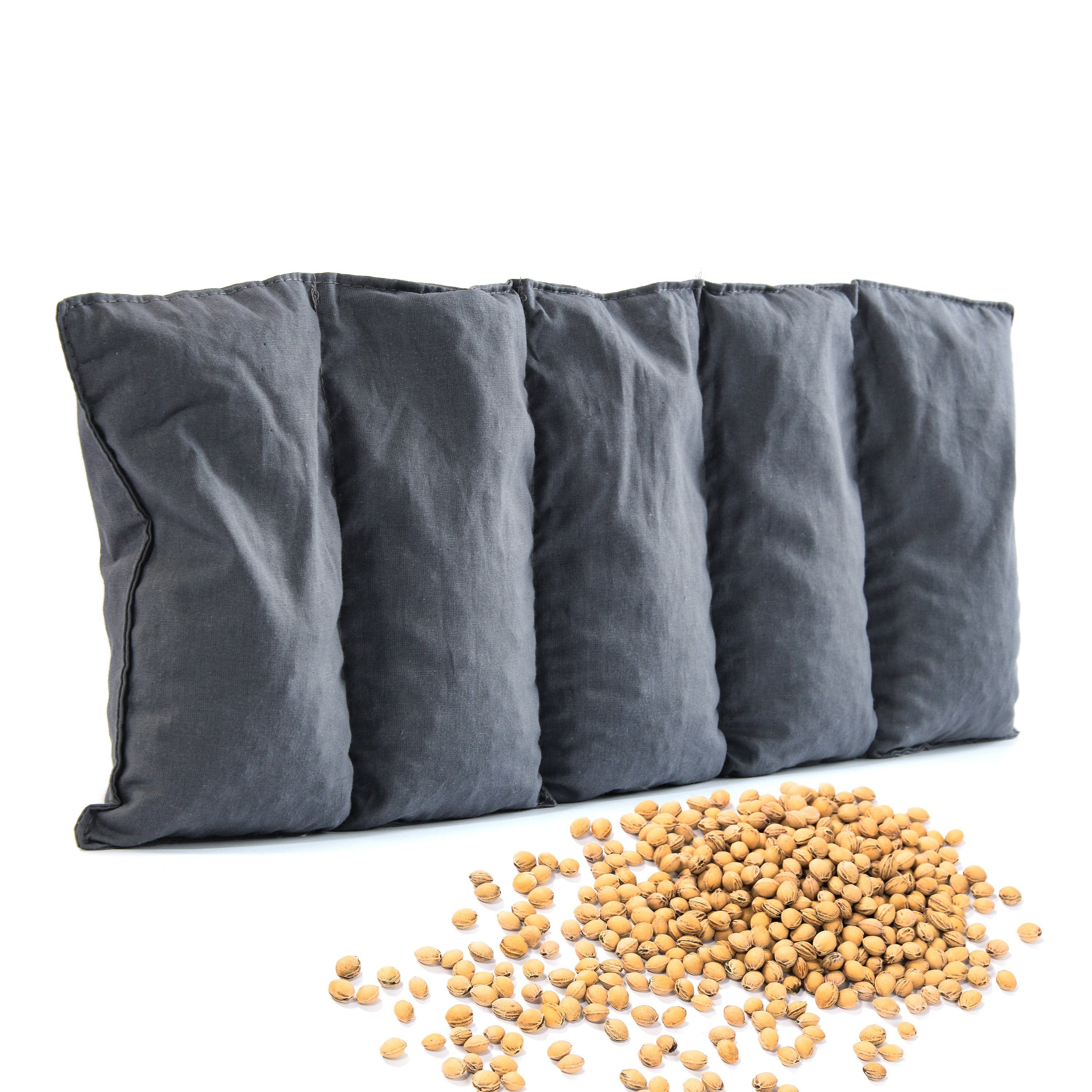 Amilian Kirschkernkissen 55 x 20 cm (Made in EU), Wärmekompresse, Wärmekissen, Wärmekompresse, Massagekissen, Kältekissen