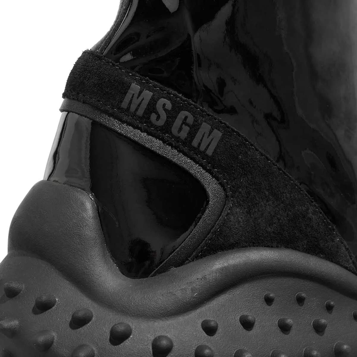 MSGM Stiefeletten schwarz Stiefel